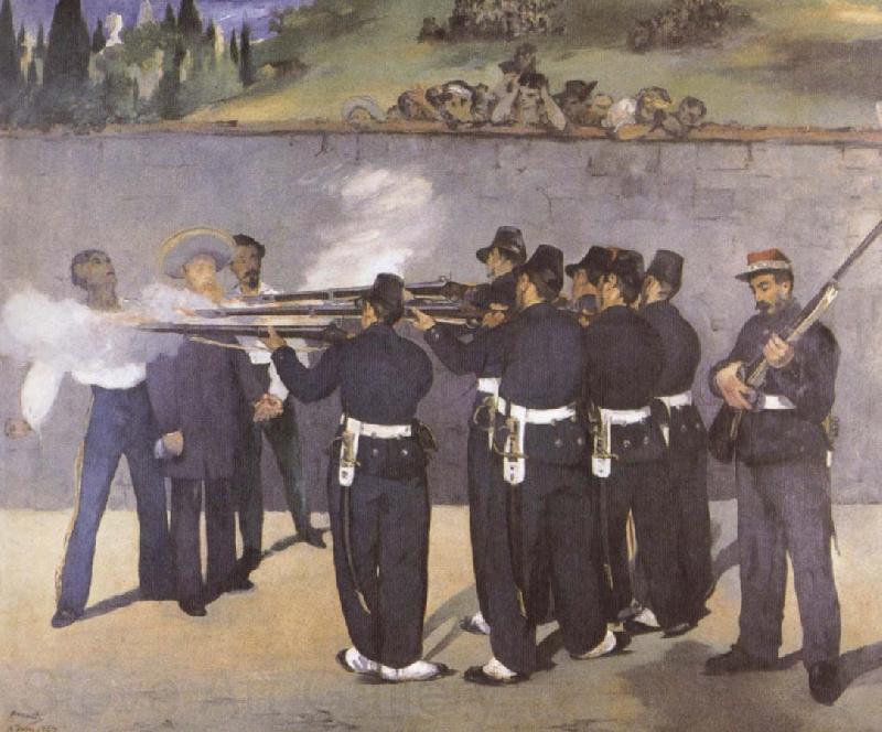 Edouard Manet The Execution of Emperor Maximilian Spain oil painting art
